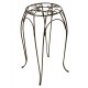 Panacea Round Plant Stand with Heart Design